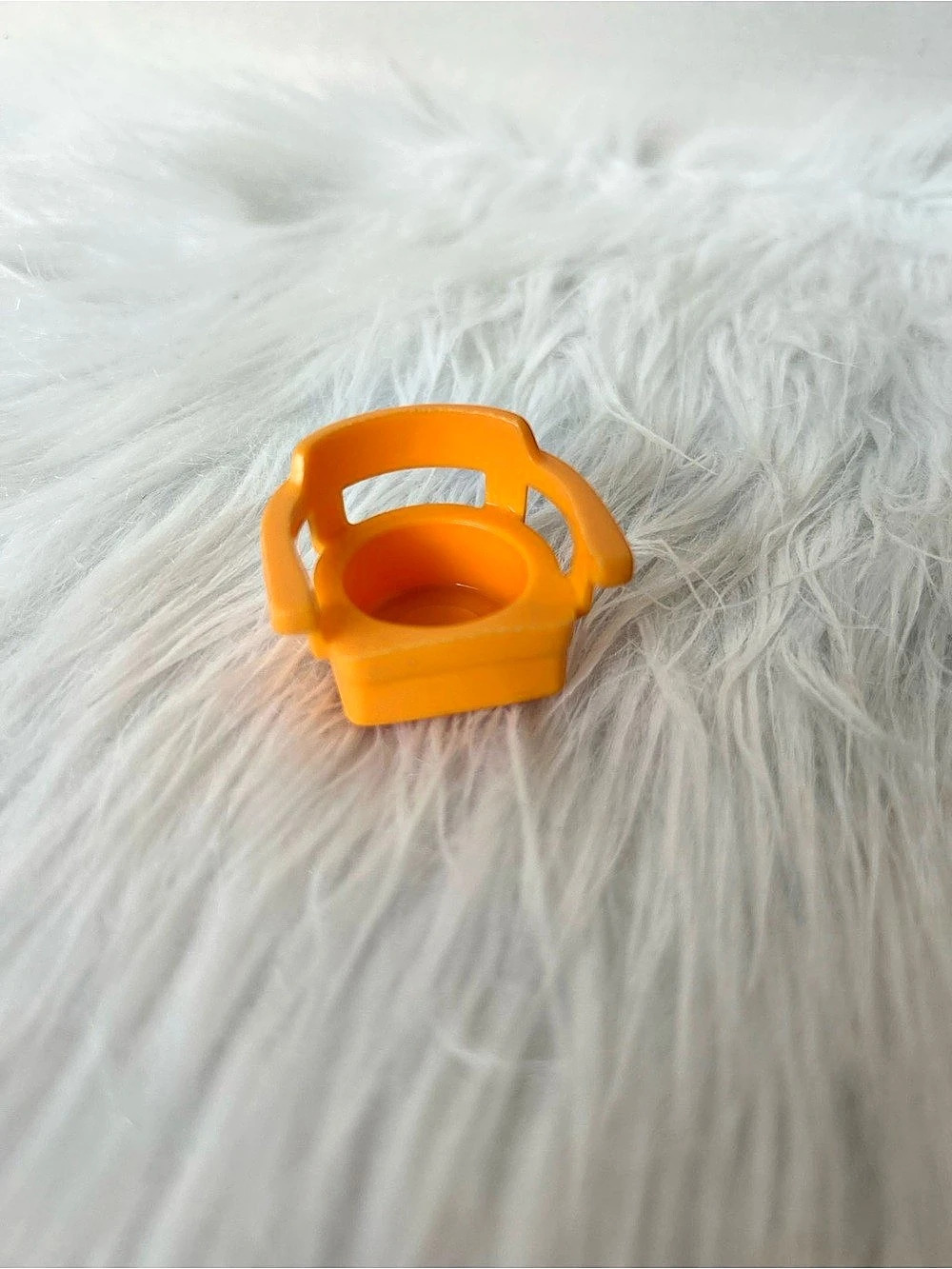 Fisher Price Retro Little People Chair yellow/Orange